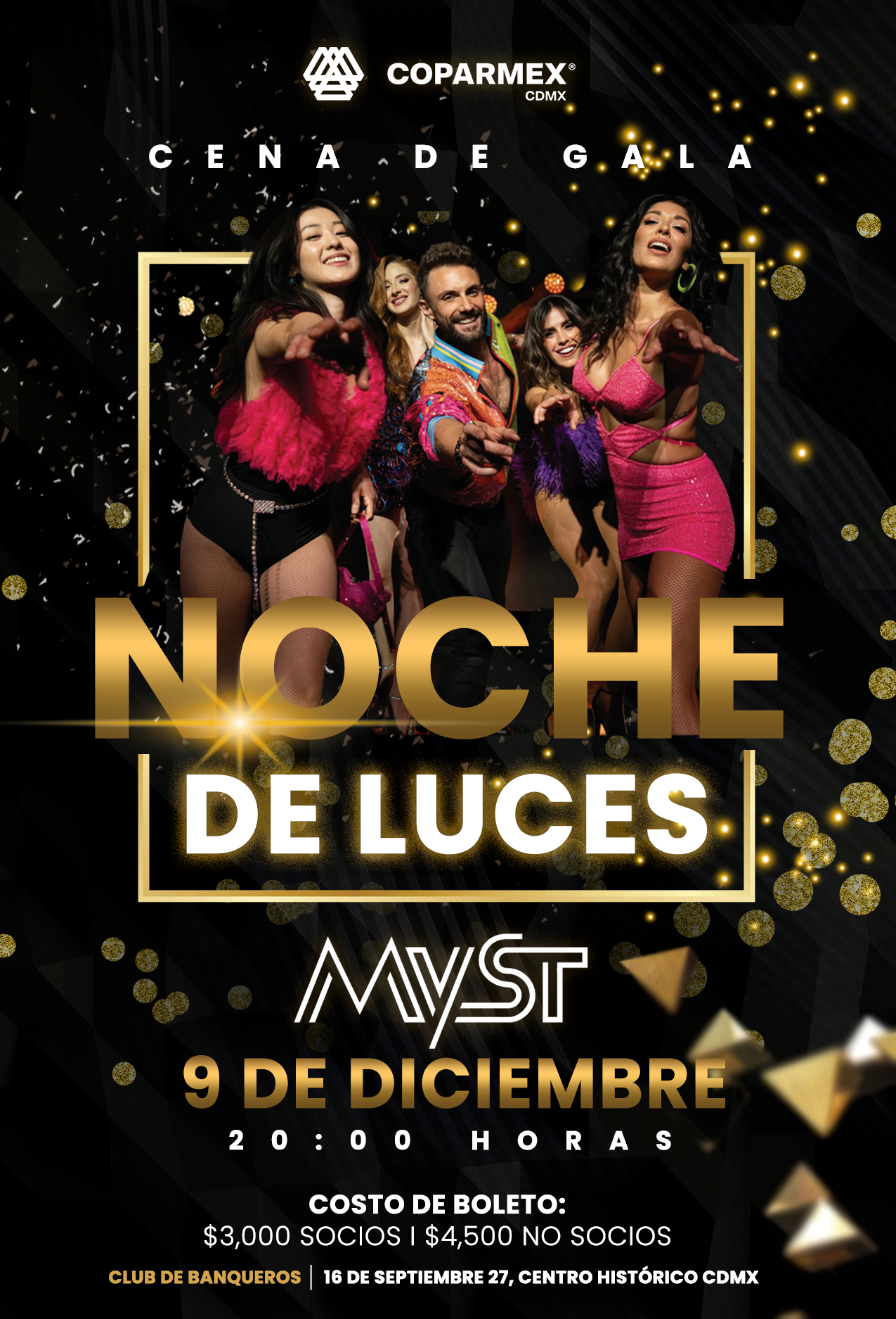 Noche de Luces COPARMEX CDMX