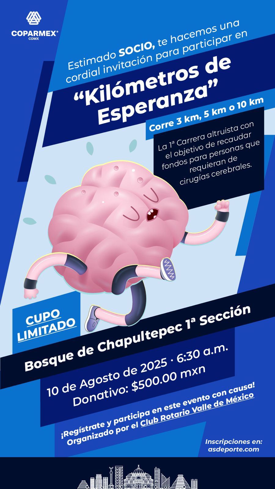 ¡Corre por una causa que transforma vidas!