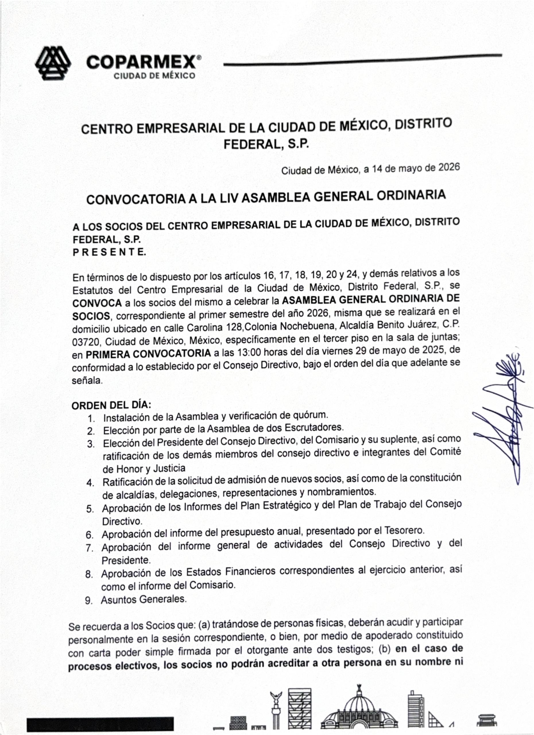 Convocatoria electoral