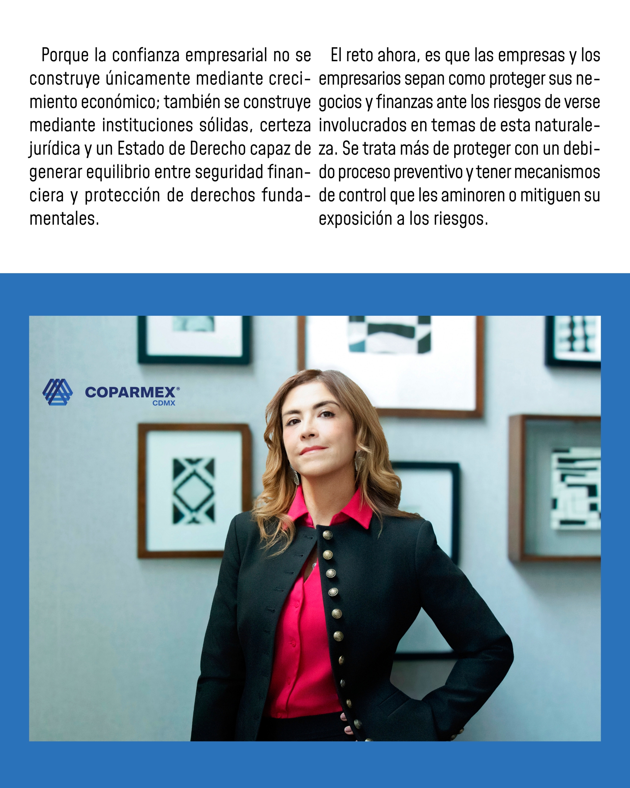 Pagina 7 del boletin Bloqueo de cuentas bancarias y Estado de Derecho