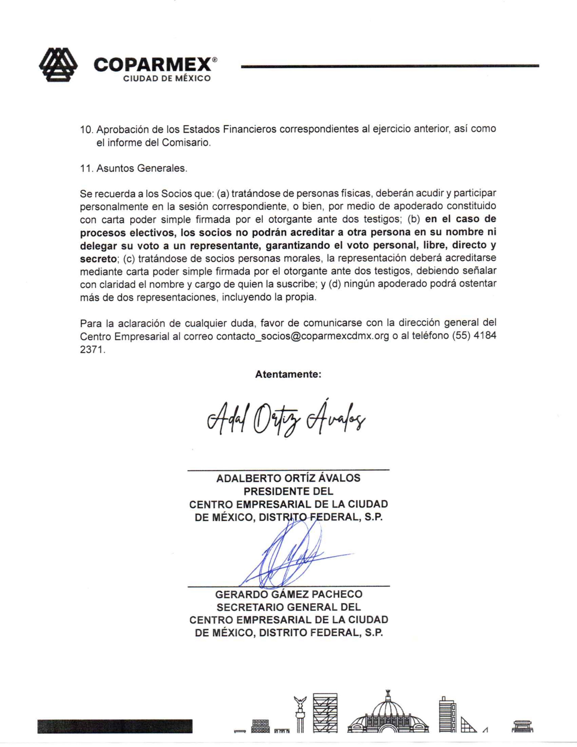 Convocatoria electoral