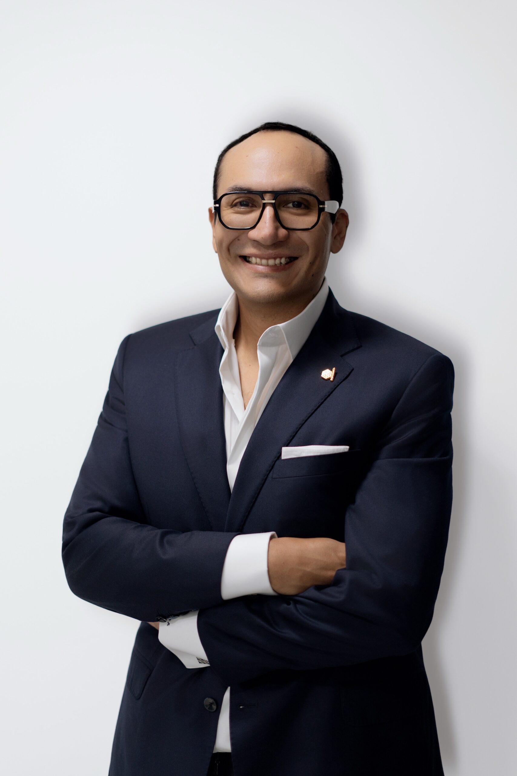Adalberto Ortiz &Aacute;valos, presidente de COPARMEX Ciudad de M&eacute;xico