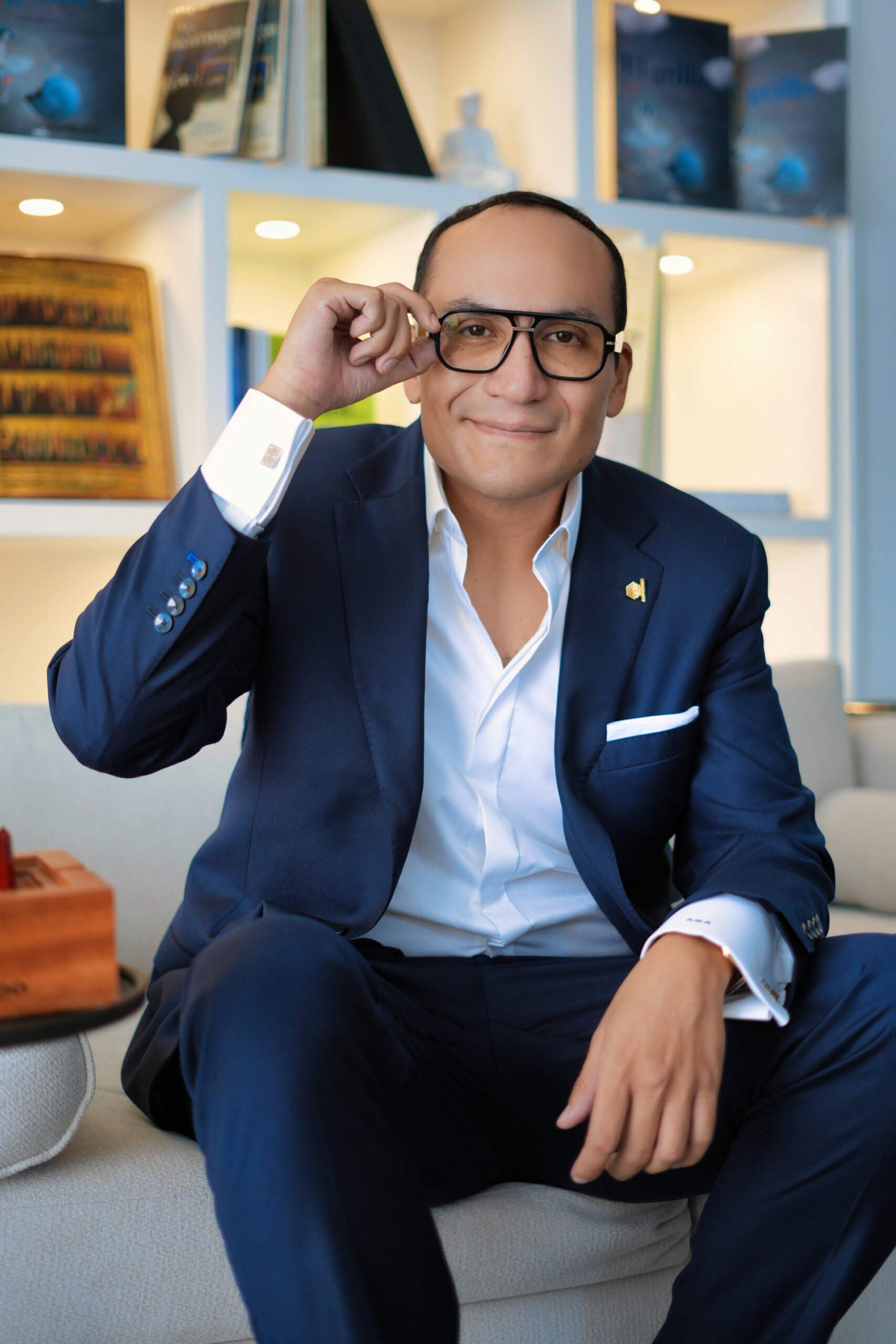 Adalberto Ortiz &Aacute;valos, presidente de COPARMEX Ciudad de M&eacute;xico
