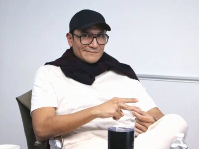 Adal Ortiz Ávalos, presidente de COPARMEX CDMX, durante una reunión